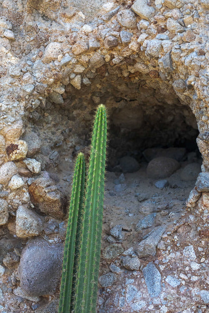 lips from rocks and cactus formation 20x30 fine art photography