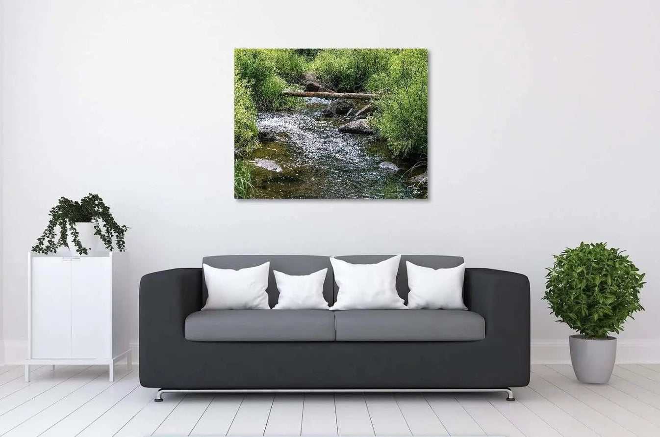 Babbling Brook Wyoming Nature - Landscape Fine Art – Lisa Blount ...