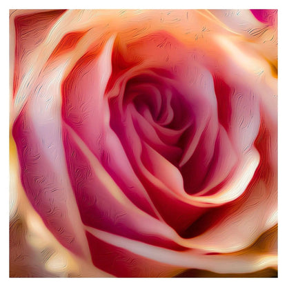 Pink artistic Radical Rose abstract close Lisa Blount